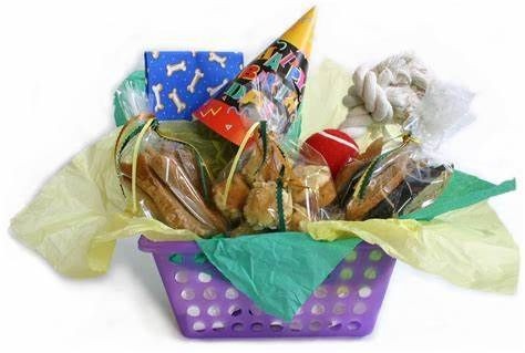 Pet Birthday Party Gift Basket