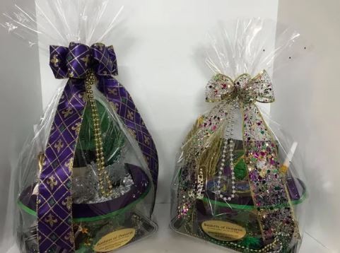 mardi gras gift basket ideas