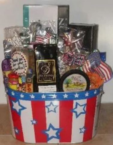 Military History Gift Basket