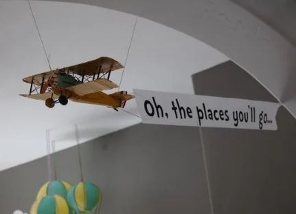 Model Plane Gift Basket